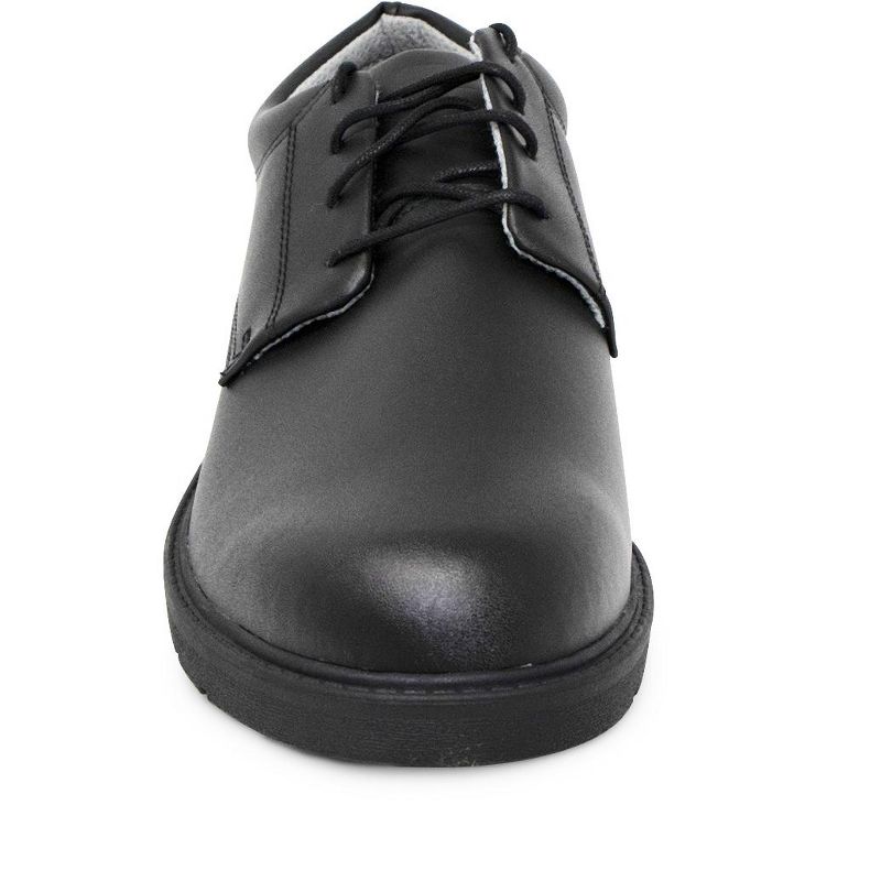 School Issue Boy's Scholar Dress Oxford Shoe, Black 9, MED, 4 of 8