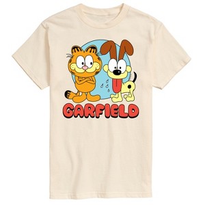 Men's - Garfield - Garfield Odie Doodle Short Sleeve Graphic T-Shirt - 1 of 4