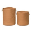 Colonial Mills Cabana Woven Hampers - Orange 17"x17"x22" - 3 of 4