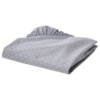 Circo Woven Fitted Crib Sheet Gray Dot Target Inventory