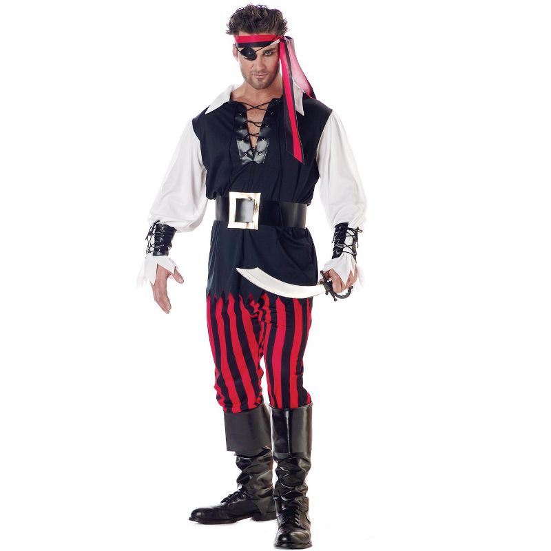 California Costumes Cutthroat Pirate Men's Costume, 1 of 3