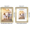 Americanflat Picture Frame with Oval Mat Insert and Shatter-Resistant Glass - Signature Collection - Photo Frame for Wall Display - 2 of 4