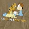 Garfield Ill Rise Adult T-Shirt Safari Green - 2 of 4