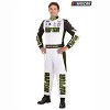 HalloweenCostumes.com William Byron Raptor NASCAR Driver Costume | Includes Adult Jumpsuit with Sponsor Graphics | Racecar Operator Outfit - 2 of 4