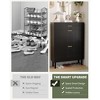 43"Shoe Storage Cabinet with Dual Flip Drawers, Hidden Shoe Rack Cupboard, Freestanding Style, Space-Saving Shoe Organizer for Entryway, Hallway - 3 of 4