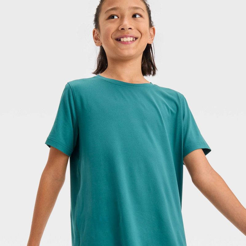 Boys' Crew Neck T-Shirt - All in Motion™, 4 of 5