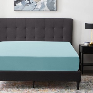 Fitted Sheet Only - Extra Deep Pocket up to 16" No-Pop Off Elastic Bottom Sheets Ultra-Soft Brushed Microfiber - Cotton Passion - 1 of 4