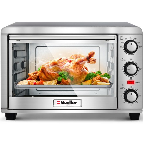 Black + Decker Stainless Steel 8-slice Toaster Oven, 8-Slice