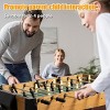 Costway 48'' Competition Sized Wooden Soccer Foosball Table Home Recreation Adults & Kids - 3 of 4