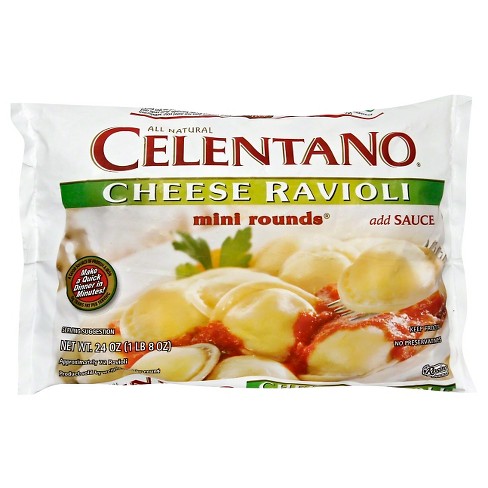 Celentano Rosina Mini Frozen Cheese Ravioli - 24oz : Target