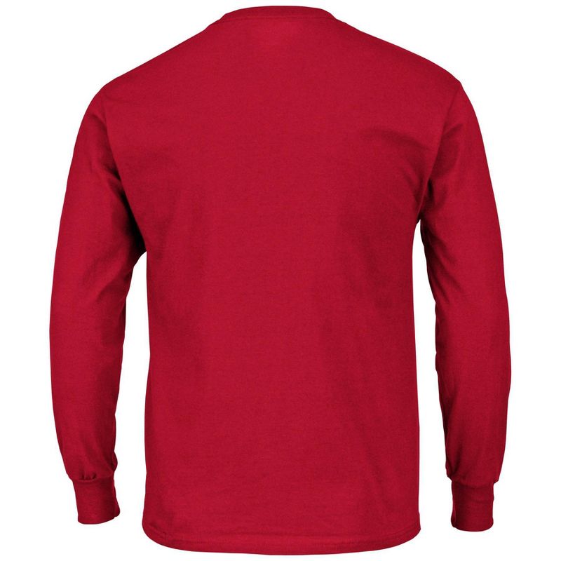 NCAA Wisconsin Badgers Men's Big and Tall Long Sleeve T-Shirt, 2 of 4