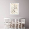 15" x 21" Baseball Mitt 1945 Parchment Sports and Teams Framed Art Print - Wynwood Studio - 4 of 4