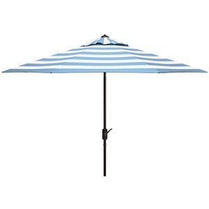 UV Resistant Iris Fashion Line 9Ft Auto Tilt Umbrella - PAT8004 - Safavieh - 1 of 3