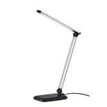 16.25" Lennox Multi-Function Desk Lamp (Includes LED Light Bulb) Black - Adesso