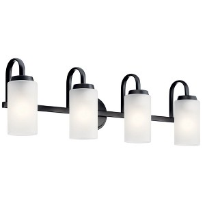 Kichler Lighting Kennewick 4 - Light Vanity in  Black - 1 of 1