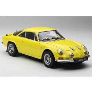 Renault Alpine A110 1600S Yellow 1/18 Diecast Model Car by Kyosho - 1 of 4