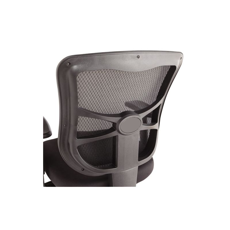 Alera Alera Elusion Series Mesh Mid-Back Multifunction Chair, Supports Up to 275 lb, 17.7" to 21.4" Seat Height, Black, 2 of 8