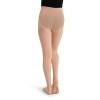 Capezio Ultra Soft Self Knit Waistband Transition Tight - Girls & Toddler - 4 of 4