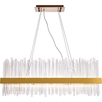 Elegant Lighting Dallas 20 - Light Chandelier in  Gold