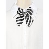 Allegra K Women's Pre-Tied Striped Uniform Adjustable Bowknot Bowtie - 2 of 4