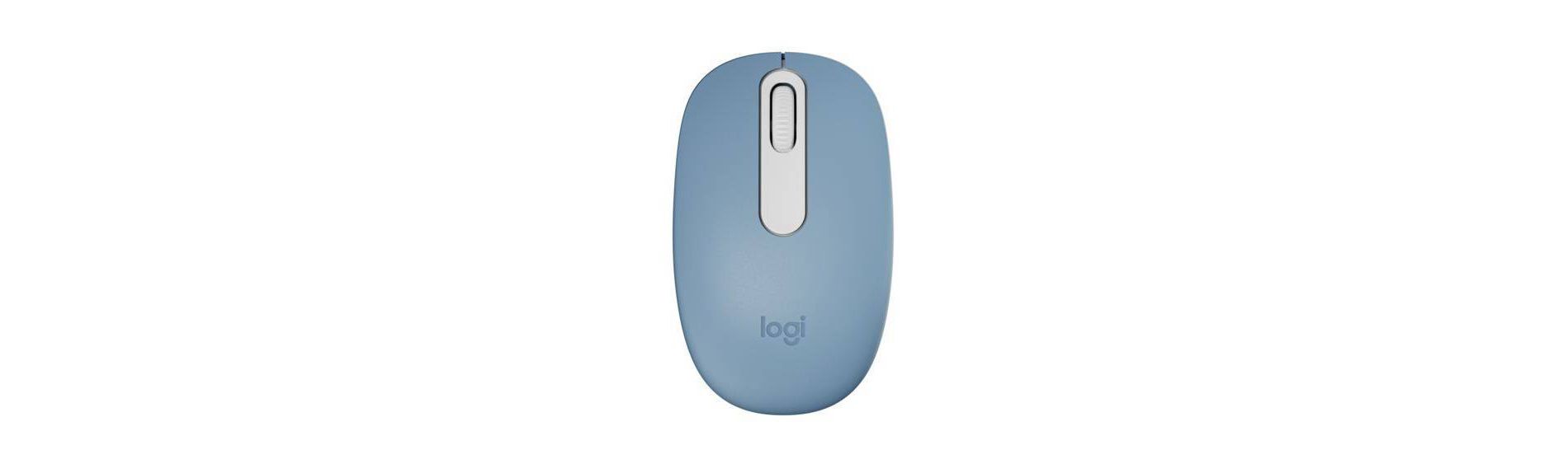 Logitech M196 Bluetooth Mouse - Haze: No Wired Ports, Bluetooth Technology, Home Use