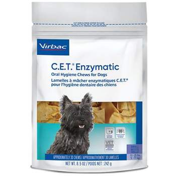Virbac C.E.T. Enzymatic Oral Chews for Dogs 11-25lbs 30 Ct