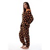 Just Love Mens One Piece Union Suit -  Pumpkin Halloween Costume Pajamas - Jack-O-Lantern - image 2 of 3