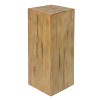 Christopher Knight Home Sinestrea Modern Patio Square-Column Lightweight Concrete End Table - 2 of 4
