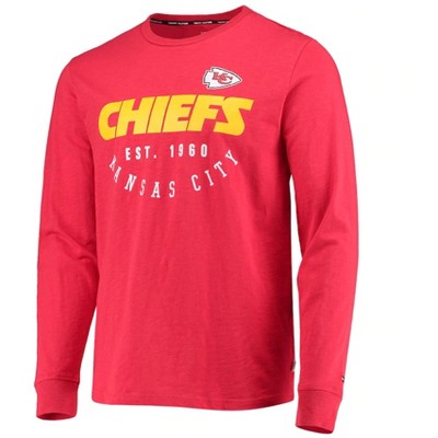 Tommy Hilfiger Mens Kansas City Chiefs Graphic T-Shirt, Red, Medium