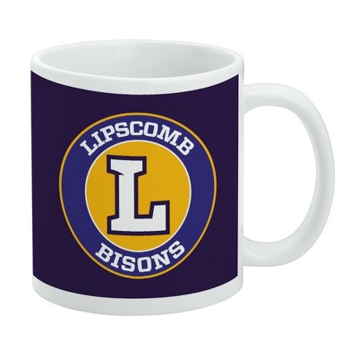 Lipscomb Secondary Logo Ceramic Coffee Mug Novelty Gift Mugs for Coffee Tea and Hot Drinks 11oz White
