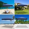 Pop Up Tent ¨C 3x3m Foldable Instant Shelter with Oxford Fabric, Waterproof & Portable for Outdoor Use, Blue - 2 of 4