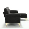 NicBex L-Shaped Sectional Sofa,Chenille 3-Seater Sofa with Reversible Chaise for Living Room,Apartment,Office - 3 of 4