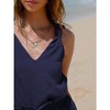 EXLURA Womens Summer 2 Piece Sets Sleeveless V Neck Knotted Tank Tops Shorts Matching Sets Vacation Cruise Beach Outfits 2025 - 4 of 4