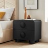 Modway Sonnet 2-Drawer Nightstand in Black - 2 of 4