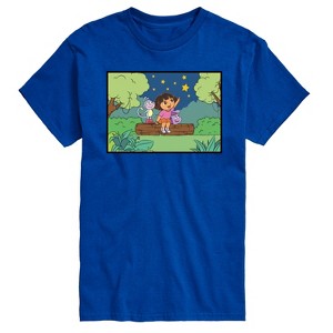 Men's - Dora the Explorer - Boots Stars Short Sleeve Graphic T-Shirt - 1 of 3