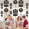 Big Dot of Happiness Law School Grad - Future Lawyer Graduation Party DIY Dangler Backdrop - Hanging Vertical Decorations - 30 Pieces - 3 of 4