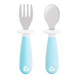 Munchkin Raise Toddler Fork and Spoon Set - 2pk