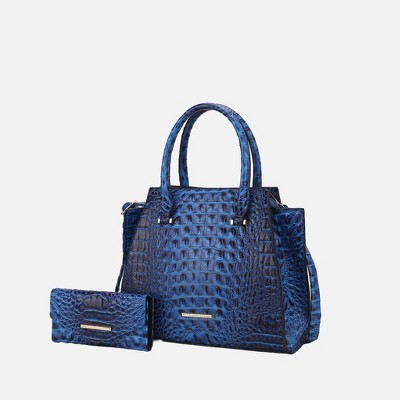 MKF Collection Viridiana Women’s Luxe Croc-Embossed Versatile Tote Bag by Mia K