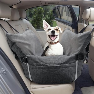 Dog Car Seat,for Car and Home Safety Travel Carrier with Pockets - 1 of 4