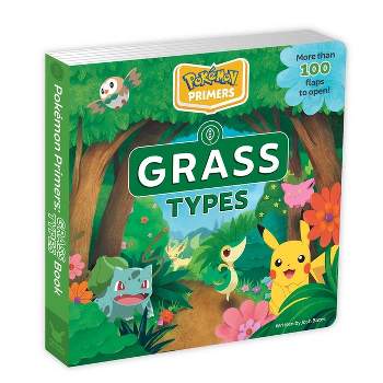 Pokémon Primers: Grass Types Book - by  Josh Bates (Board Book)
