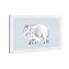 21" x 15" Mama and Baby Elephant Diamonds Animals Framed Art Print - Wynwood Studio: Modern Wall Decor - 2 of 4