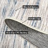 Washable Non-Slip Area Rug, Geometric Stain-Resistant Carpet for Living Room, Bedroom, Dining Room, Office, Blue, 8'x10' - 4 of 4
