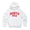 North Pole Varsity Arched Distressed - Women's Graphic Hoodie - 2 of 3