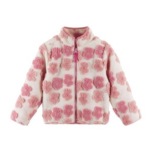 アウター Misha & Puff Rickrack Playhouse Coat 2y Andy & Evan Toddler Floral Applique Faux Shearling Jacket