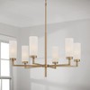 Capital Lighting Alyssa 6 - Light Chandelier in  Aged Brass - 4 of 4