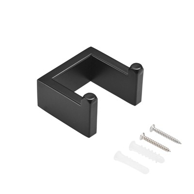 Munora Stainless Steel Wall Mounted Coat Hook, Premium 304 Bathroom Hook with Hidden Screws, Modern Square Design