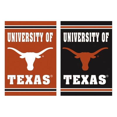 Embossed Suede, University of Texas Double Sided Indoor Outdoor Decor 18" x 12.5"