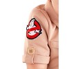 HalloweenCostumes.com 0-3 Months Girl Ghostbusters Girls Infant Dress Costume., Black/Red/Brown - 4 of 4