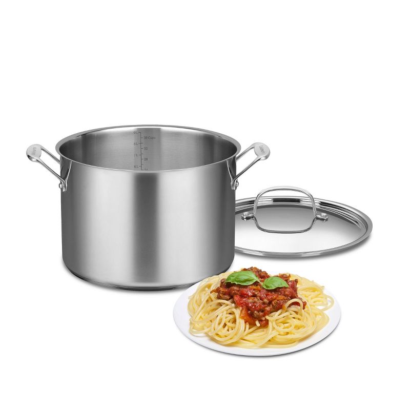 Cuisinart Chef&#39;s Classic 12qt Stainless Steel Stockpot with Cover-766-26, 3 of 6
