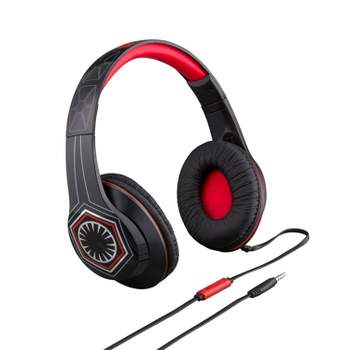 eKids Star Wars Wired Headphones for Kids, Over Ear Headphones for School, Home, or Travel – Black (LI-M40.FXv7M)